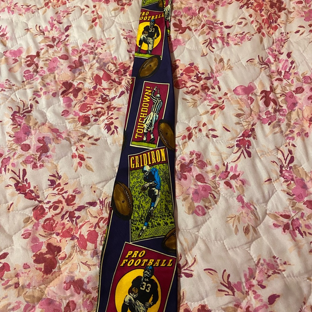 Men's Football Themed Tie